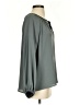 Current Air 100% Polyester Gray 3/4 Sleeve Blouse Size S - photo 4