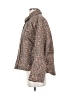 Noisy May Animal Print Brown Coat Size XS - photo 5