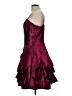 Assorted Brands 100% Polyester Burgundy Cocktail Dress Size 12 - photo 5