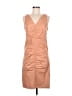 Venus 100% Polyurethane Tan Cocktail Dress Size 8 - photo 1