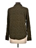 Samsoe Samsoe Animal Print Gold Yellow Long Sleeve Blouse Size L - photo 2