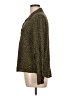 Samsoe Samsoe Animal Print Gold Yellow Long Sleeve Blouse Size L - photo 5