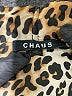 Chaus 100% Polyester Animal Print Brown Sleeveless Blouse Size 10 - photo 7