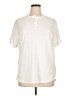 Old Navy 100% Cotton Ivory Short Sleeve Button-Down Shirt Size XL - photo 1