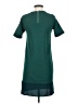 Assorted Brands Color Block Teal Casual Dress Size S - photo 2