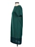 Assorted Brands Color Block Teal Casual Dress Size S - photo 5