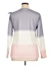 Unbranded 100% Polyester Color Block Gray Long Sleeve Top Size XL - photo 2