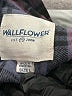 Wallflower Plaid Black Long Sleeve Button-Down Shirt Size L - photo 7