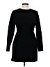 Tuckernuck 100% Polyester Solid Black Casual Dress Size 4 - photo 1