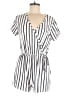 J for Justify Stripes White Romper Size L - photo 1
