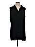 Maison d' Amelie 100% Polyester Black Sleeveless Blouse Size XS - photo 1