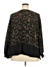 FSL Apparel Animal Print Black Pullover Sweater Size 2X (estimated) - photo 2