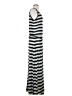 Fever Stripes Gray Casual Dress Size S - photo 4