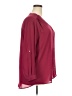 Covington Burgundy 3/4 Sleeve Blouse Size 2X - photo 4