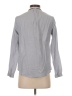 Floreat 100% Cotton Gray Long Sleeve Blouse Size 2 - photo 2