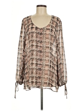 Tapemeasure Long Sleeve Blouse