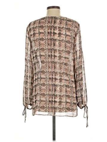 Tapemeasure Long Sleeve Blouse (view 2)