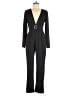 Hutch Solid Black Jumpsuit Size 6 - photo 1