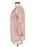 Cynthia Rowley Pink 3/4 Sleeve Blouse Size M - photo 5