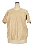 Alfani Tan Short Sleeve Blouse Size 2X - photo 1