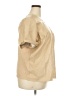 Alfani Tan Short Sleeve Blouse Size 2X - photo 4