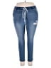 Shein Curve Blue Jeans Size 18 Plus (3) - photo 1