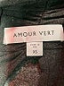 Amour Vert Gray Black Sleeveless Blouse Size XS - photo 6