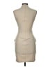 Unbranded Solid Tan Cocktail Dress Size M - photo 2