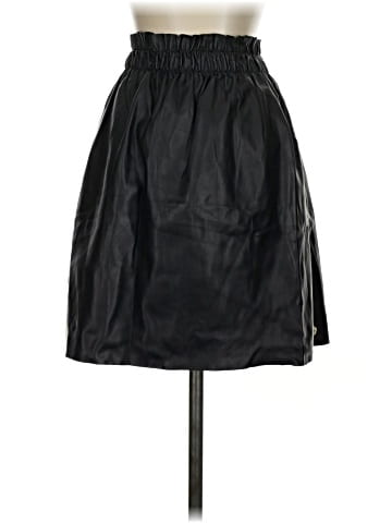 Saks Fifth Avenue Faux Leather Skirt (view 2)