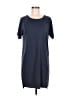 Double Zero Solid Blue Casual Dress Size M - photo 1