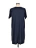Double Zero Solid Blue Casual Dress Size M - photo 2