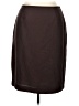 Unbranded 100% Polyester Solid Brown Formal Skirt Size 14 - photo 1