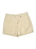 Gloria Vanderbilt Solid Tan Khaki Shorts Size 10 - photo 1