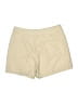 Gloria Vanderbilt Solid Tan Khaki Shorts Size 10 - photo 2