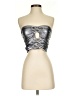 pretty garbage Silver Tube Top Size S - photo 1