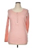 Route 66 Pink Long Sleeve Henley Size XL - photo 1