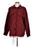 Vestique 100% Polyester Tweed Red Cardigan Size L - photo 1