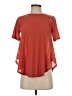 Wild Pearl Orange Short Sleeve Top Size XS - photo 1