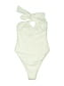 AEXAE Green White Bodysuit Size S - photo 2