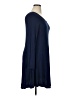 dearcase Solid Blue Casual Dress Size XL - photo 4