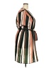 Shein Stripes Brown Casual Dress Size 4X - photo 4