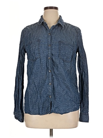 Halogen Long Sleeve Button-Down Shirt (view 1)