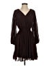 Madewell 100% Polyester Polka Dots Brown Casual Dress Size XS - photo 1