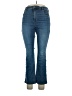Ann Taylor Chevron-herringbone Blue Jeans Size 14 (petite) - photo 1
