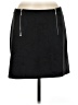 Kensie Solid Black Casual Skirt Size M - photo 1