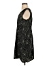 Halogen 100% Polyester Paisley Gray Cocktail Dress Size S - photo 5