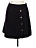 Zara Solid Black Casual Skirt Size M - photo 1