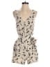 BCBGeneration Print Ivory Romper Size 0 - photo 1
