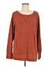 Time and Tru Brown Pullover Sweater Size Med 8/10 - photo 1