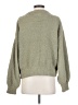 Listicle 100% Polyester Solid Green Pullover Sweater Size S - photo 2
